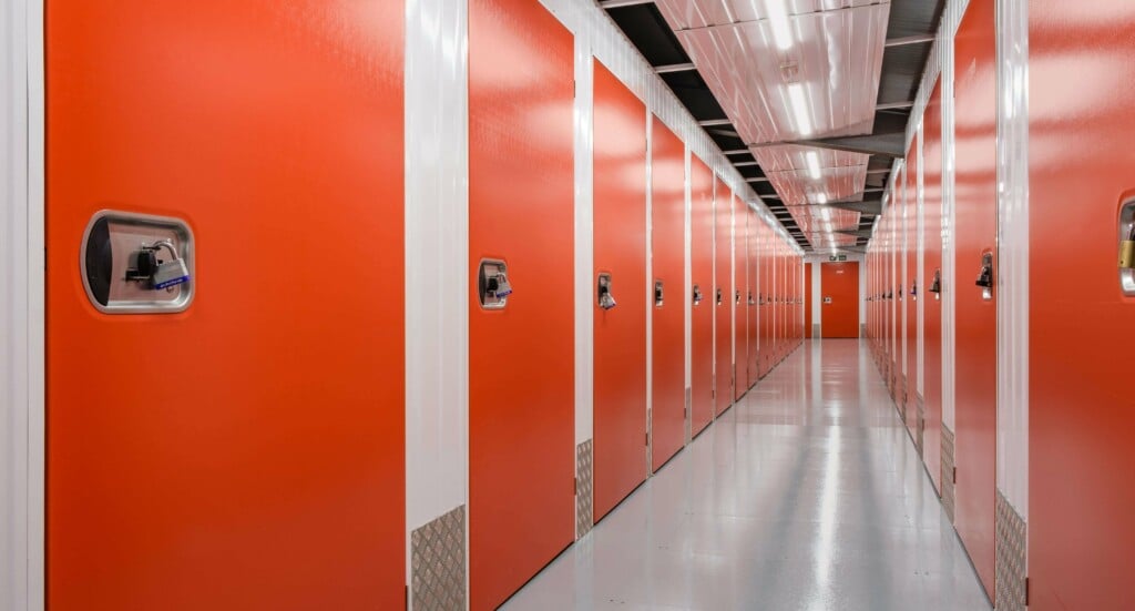 Self storage units at The Redgate, Nuneaton